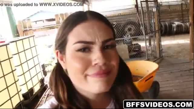 Hot tits and ass in the farm